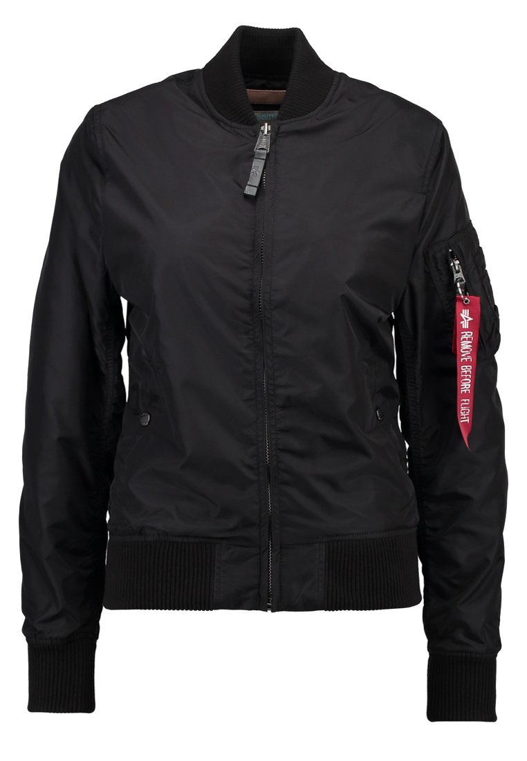 Alpha Industries MA-1 TT WMN - Bomber Jacket - black - Zalando