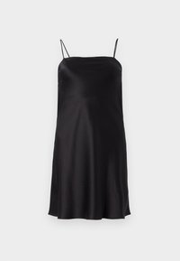 NOELIE COWL MINI DRESS - Koktel haljina / svečana haljina - black/off white