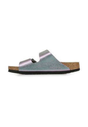 ARIZONA BF SAFFIANO IRIDESCENT NARROW - Sandals - viola