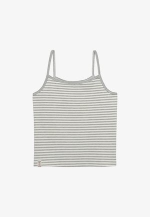 Superdry & Co, SUPERDRY ATHLETIC ESSENTIALS STRIPE CAMI.. - Top - grey marl stripe