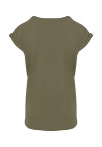 Merchcode ATLANTA EXTENDED SHOULDER - T-shirts med print - olive