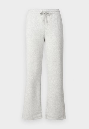 Gina Tricot Petite STRAIGHT - Tracksuit bottoms - grey