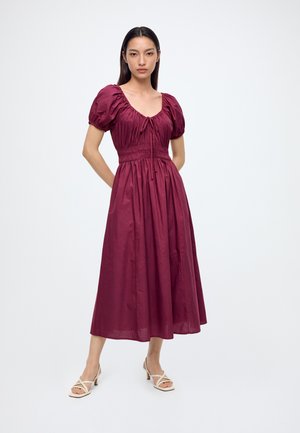 GAP, PUFF DRESS - Vestido informal - plum heather 669