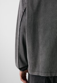 Don't Waste Culture ZABA UNISEX - Μπλούζα με μακριά μανίκια - vintage washed black