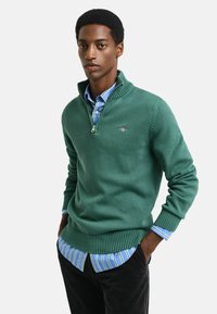 GANT CASUAL HALF  - Strickpullover - green