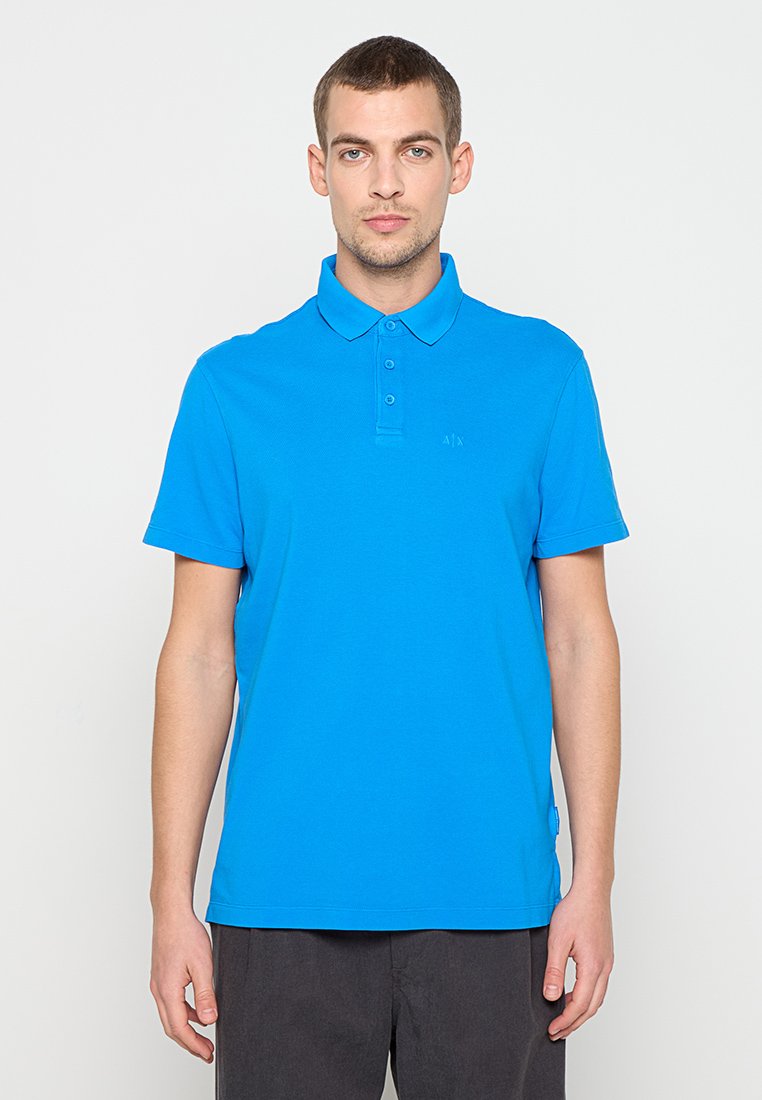 Armani Exchange Poloshirt blauw Armani Exchange Poloshirt blauw