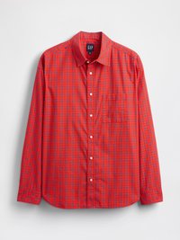 GAP X DOEN SHIRT UNISEX - Nööpidega pluus - vermillion