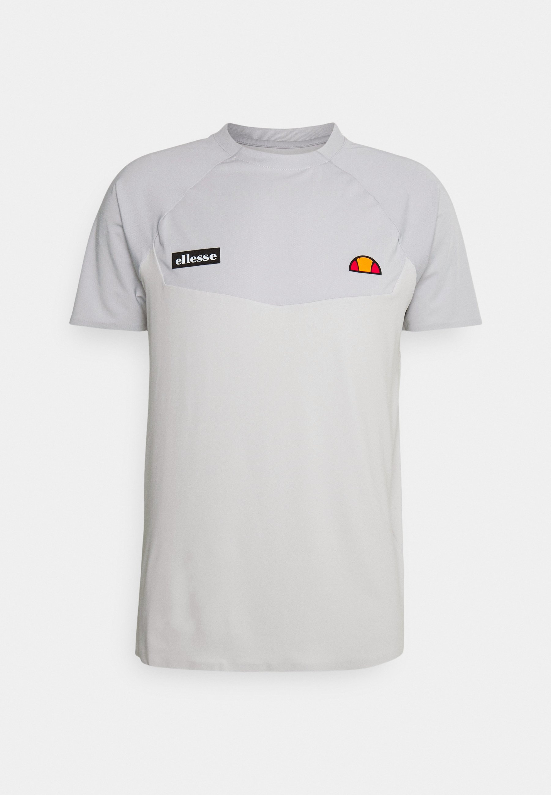 Ellesse MAESTRO TEE - T-shirt print - light grey/lichtgrijs - Zalando.nl