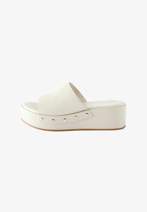 Next FOREVER COMFORT STUDDED REGULAR FIT - Mules - bone