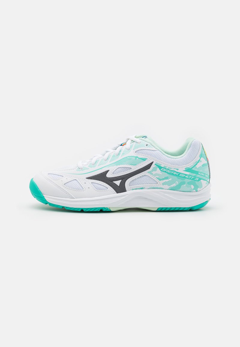 Mizuno BREAKSHOT 3 AC Multicourt tennis shoes white/irongate