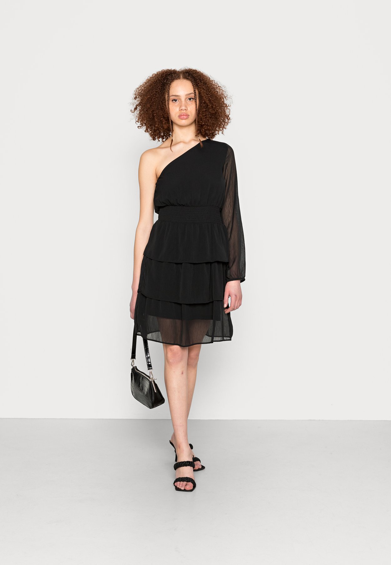 ONLEMMA ONE SHOULDER DRESS