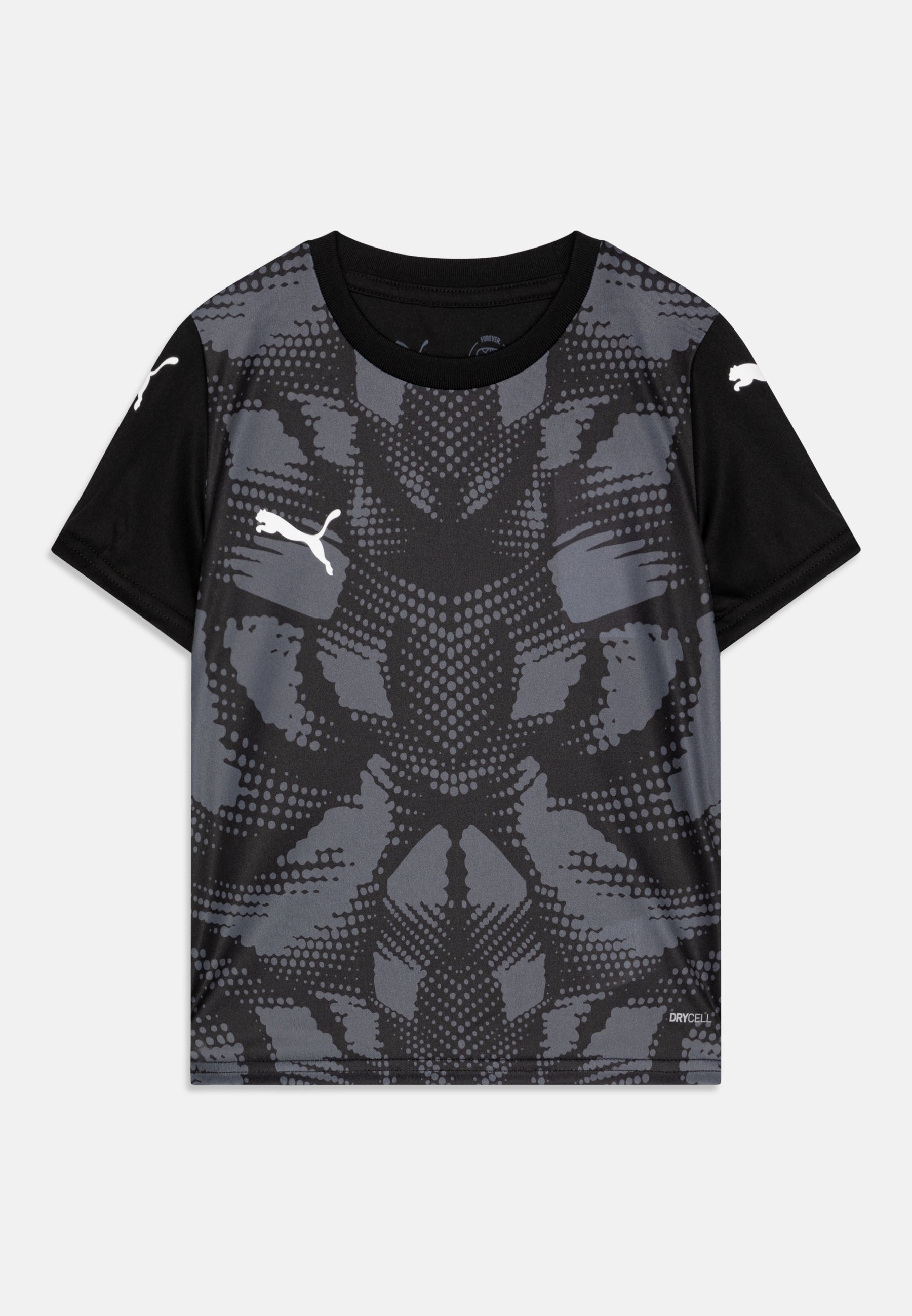 Puma TEAMULTIMATE JR UNISEX Sports T-shirt black/white/black