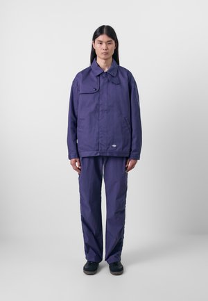 OVERSIZED FIT LINED UNISEX - Ľahká bunda - dark navy