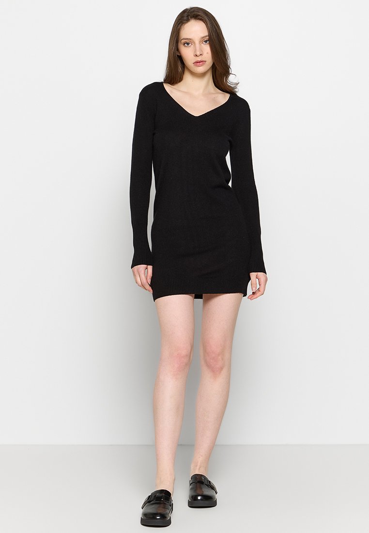 Perfect Cashmere Gebreide jurk antraciet