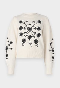 VMGAIA O-NECK - Pullover - birch/black