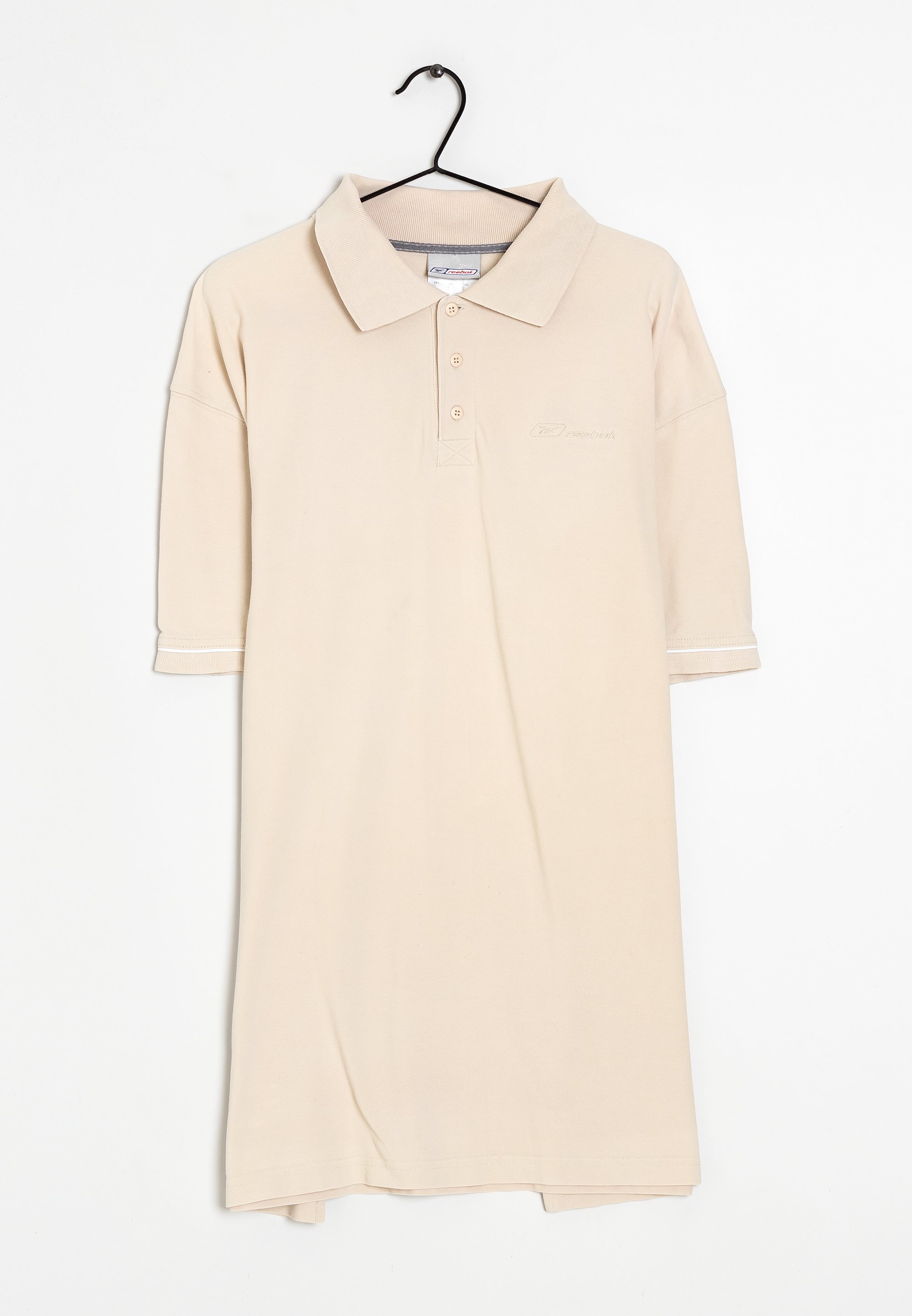 apparat udvikling af beton Reebok Polo shirt - beige - (Pre-owned) - Zalando.de