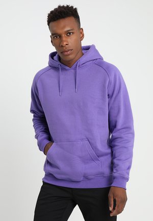 Urban Classics BLANK HOODY - Hoodie - ultraviolet