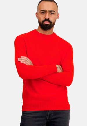 Mahogany TOURAINE-FIRST - Strickpullover - tomato