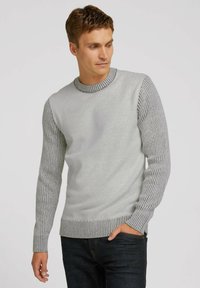 TOM TAILOR Strickpullover - grey