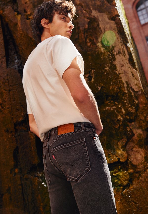 SKINNY TAPER - Jeans Skinny Fit - z1489 dark gray worn in4