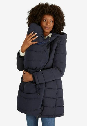 ZIP-IN CARRIER PANEL MATERNITY  - Vinterkappa /-rock - navy