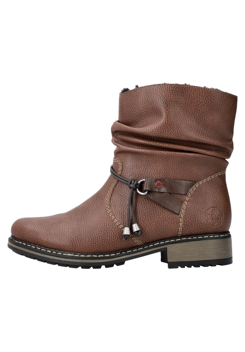 bottes rieker rouge