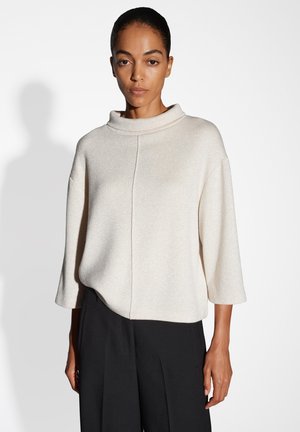 WIDE FIT STRAIGHT CUT SUBTLE SHINE - Maglione - mellow mélange