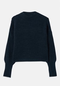 FUNNEL NECK LONG SLEEVE - Džemperis - dark night