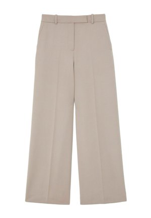 Reiss, REGULAR FIT - GABI WIDE-LEG SUIT TROUSERS REGULAR. - Stoffhose - stone neutral
