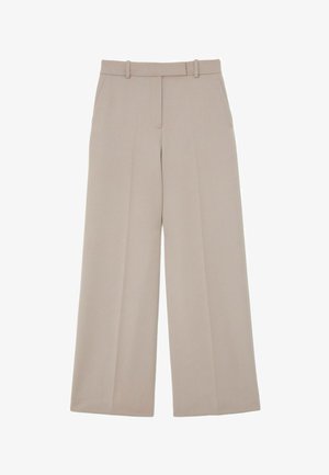 Reiss, REGULAR FIT - GABI WIDE-LEG SUIT TROUSERS REGULAR. - Nadrágok - stone neutral