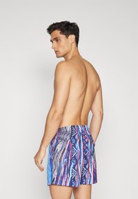 Carlo Colucci SWIM - Șorturi de baie - navy/multi-coloured