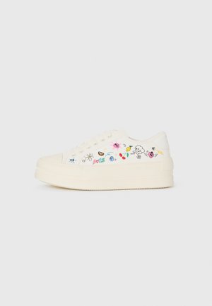 RAYES - Matalavartiset tennarit - white/multi-coloured