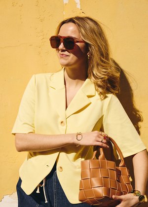 ICHI, IHKATE TREND BL13 - Blejzer - mellow yellow