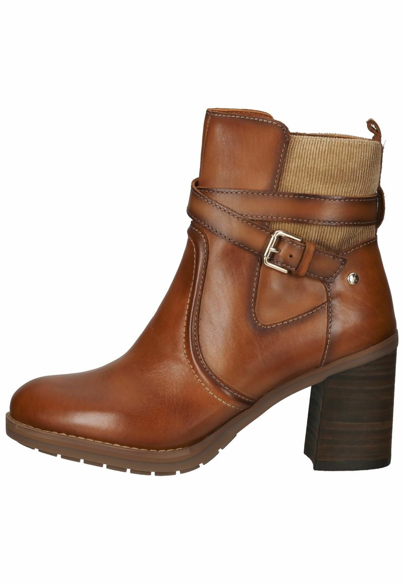 Mocassins à Talon En Cuir Glacé Noir Rivecour - Femme | Place des Tendances