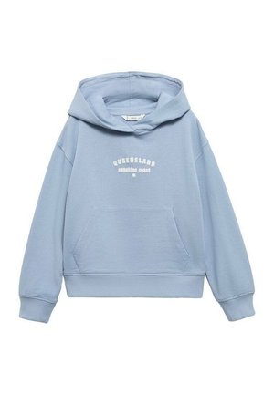Mango Kids Sweat à capuche - light blue