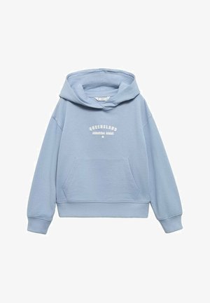 Mango Kids, Sweat à capuche - light blue