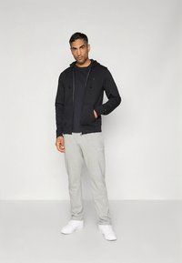 Champion ICONS TONAL FULL ZIP HOODIE - Mikina na zip - black