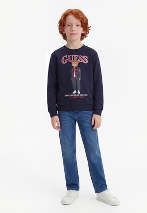 Guess JUNIOR ACTIVE  - Mikina - smart blue