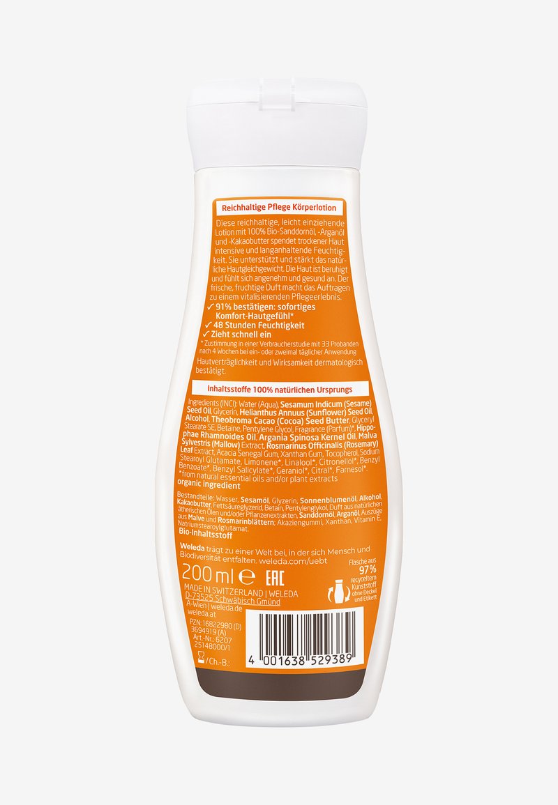 Herren Duschgel | Weleda SEA BUCKTHORN REPLENISHING BODY LOTION Feuchtigkeitspflege - JL49296 Herren Duschgel | Weleda SEA BUCKTHORN REPLENISHING BODY LOTION Feuchtigkeitspflege - JL49296