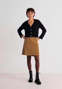 Even&Odd Wide Fit Členkové šnurovacie čižmy - black