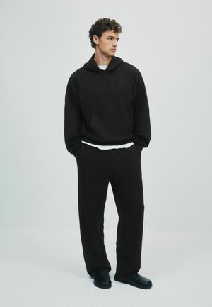 THE SET, 2 PACK LOOPBACK OVERSIZED HOODIES - Hættetrøje - brown cream