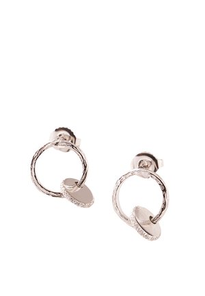 Saunier, Boucles d'oreilles - silver-coloured
