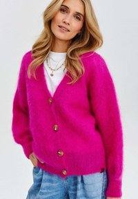 NAOKO MOHEROWY MOMENTS MATTER ONE-SIZE - Kardigán - pink