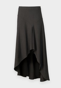 VMINA ANCLE SKIRT - Gonna a campana - dark grey melange