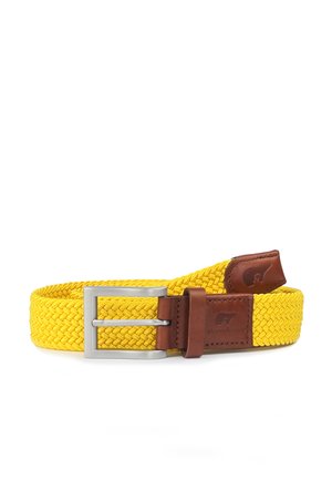 Slopes&Town STRETCH UNISEX BELT - Flechtgürtel - yellow