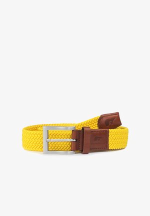 Slopes&Town STRETCH UNISEX BELT - Flechtgürtel - yellow