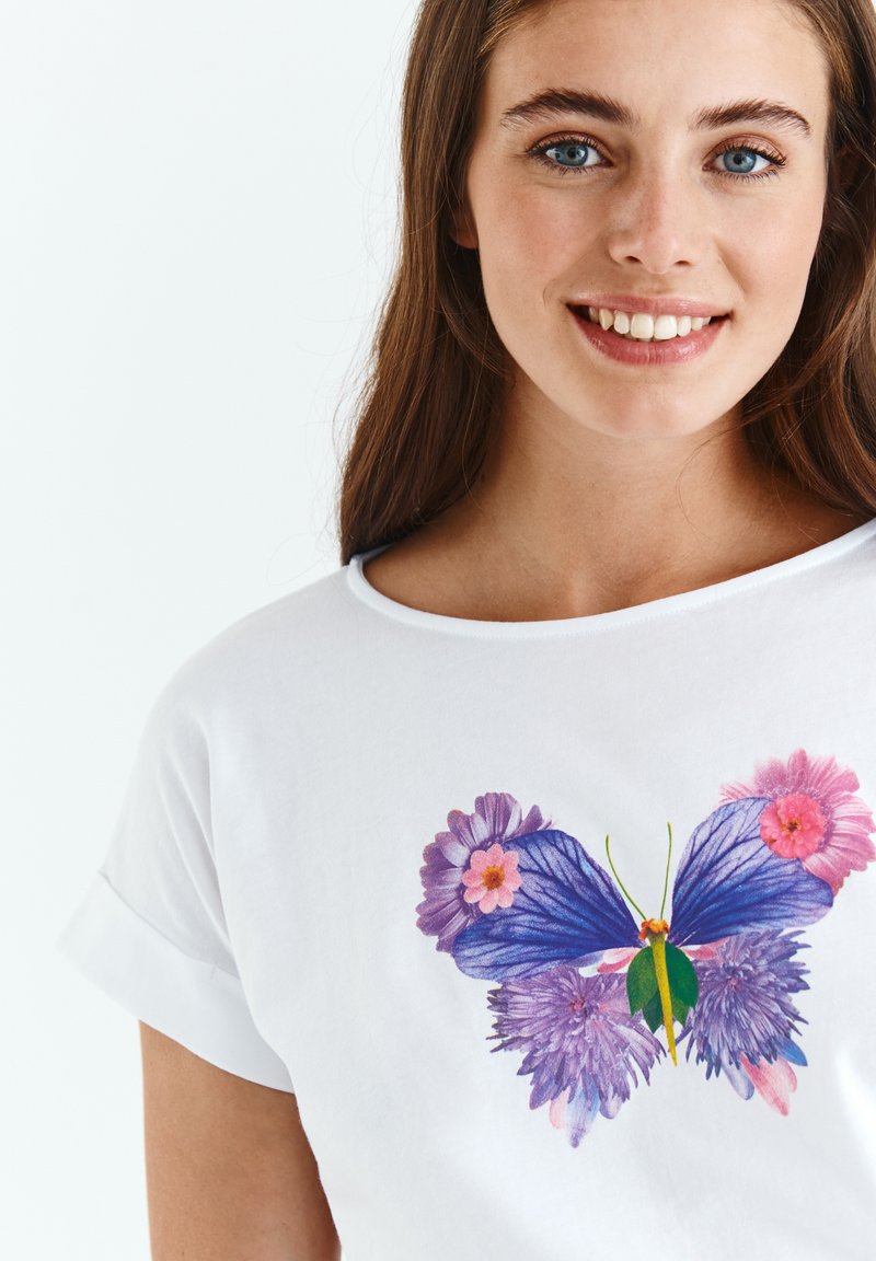 Damen T-Shirts | TATUUM MAKI T-Shirt print white/weiß - UM17429 Damen T-Shirts | TATUUM MAKI T-Shirt print white/weiß - UM17429
