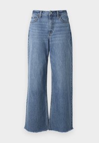 Curve Love High Rise Wide Leg Jean - Wide Leg - med cuff