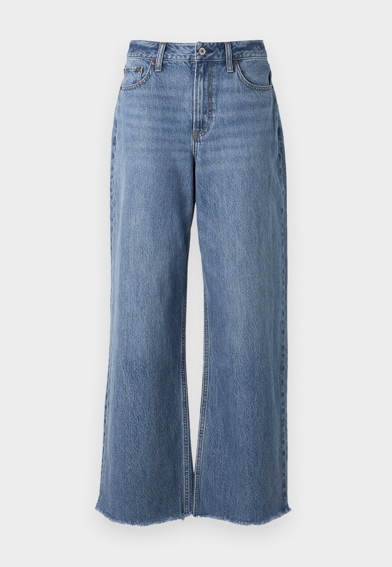 Abercrombie & Fitch Relaxed fit jeans blauw denim/bluedenim Abercrombie & Fitch Relaxed fit jeans blauw denim/bluedenim