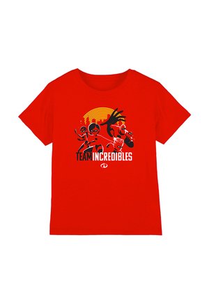 Print T-shirt - red